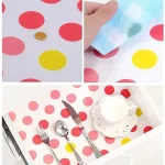 Rolls Printing Antibacterial Cabinet Plastic Foam Household Wardrobe Moisture Drawer Pad Waterproof Non-Slip Paper Kitchen Cupboard Liners Fomic Roll Mat (Multicolor) - Image 5
