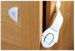 New Arrival 2pcs White Cabinet Door Drawers Refrigerator Toilet Safety Plastic Lock For Child Kid baby safety Just Buy