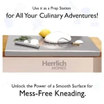 Food grade stainless steel cutting board/chopping board/CounterTop. No Microplastic. No Smell. perfect for dough kneading, for cutting fruits vegetables, cutting board,Meat, Fish (Collect free shipping voucher then place your order) - Image 2