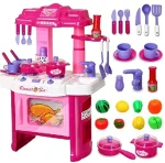 Kitchen Set toy for Kids Girls Boys - Kitchen Cooking Toy Set with Accessories Pretend Play Toys For Children - Image 2