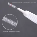 10Pcs/pack Shower cleaner brush-Head Hole Cleaning Brush-Kitchen hole cleaner-Anti-clogging Small Brush-Phone speaker cleaner-phone dust cleaner-shower head cleaner- pack of 1 high quality product - Image 5