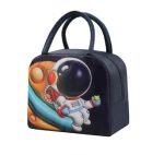 Insulated Lunch Bag 3D Cartoon Waterproof Oxford Fabric Thermal Lunch Box Tote with Aluminum Foil | Cute Portable Cooler Bag for Kids, Boys, Girls & Adults | School, Picnic, Office Food Carrier | Smart collecion