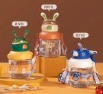 STRAW BEAKER/ juice mug/ baby straw training mug/ straw feeder for baby/600ml/500ml