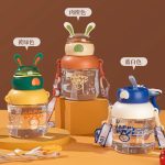 STRAW BEAKER/ juice mug/ baby straw training mug/ straw feeder for baby/600ml/500ml
