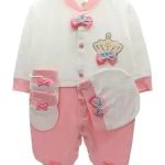 GP TURKISH SOFT CROWN ROMPER - 0 TO 6 MONTH