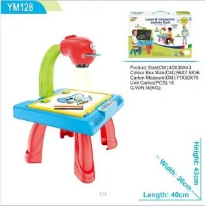imgi_50_e208c76b0801fa75ec46751e93ff6b3e Learn and Interactive Activity Desk Projector learning table – educational game 3in1 - Image 1