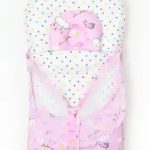 GP 2Pcs Newborn Baby Sleeping Bag With Mosquito Net [RANDOM COLOUR+RANDOM DESIGNS