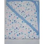 Baby Born Wrapping Sheets And Swaddles[RANDOM COLOUR+RANDOM DESIGNS] By Tawakkal Mart.