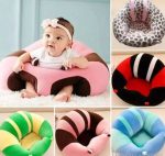 Tawakkal Mart Newborn Baby Sofa Support Seat Soft Cotton Travel Car Baby Seat Pillow Cushion Seat Sofa Chair