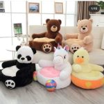 Baby Support Seat Plush Soft Baby Sofa Infant Learning To Sit Chair Soft Comfortable Baby Sofa For Baby