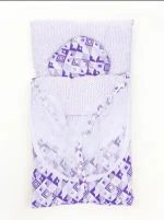 2Pcs Newborn Baby Sleeping Bag With Mosquito Net [RANDOM COLOUR+RANDOM DESIGNS]