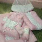 Best Quality Super Soft Fluffy Baby Set Complete Bedding 8 Pcs Set with Carrying Nest Gaddi
