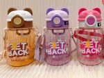 STRAW BEAKER/ juice mug/ baby straw training mug/ straw feeder for baby/600ml/500ml