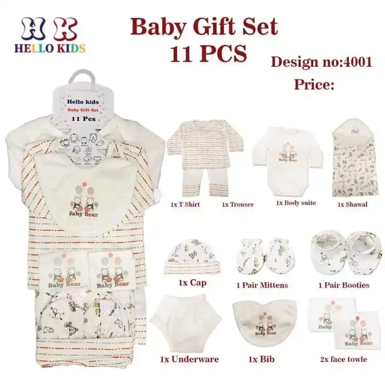 imgi_51_94bb746988faf54651525b918cf20773 Baby gift set 10 pcs new born baby clothes sets - Image 1