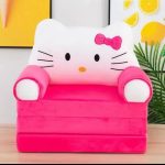 High Quality Multi-Function Folding Kids Sofa Cam Bed Baby Comfy Foldable Sofa Floor Seat Child Back Support Cartoon Children Chair Baby Boy Girl Easy Washable - Comfortable Mickey Minnie Mouse By Tawakkal Mart.