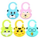 Tawakkal Mart 1pcs Baby Bibs Waterproof Silicone Feeding Baby Saliva Towel Newborn Cartoon Aprons Baby Bibs Adjustable Different Styles of Bibs