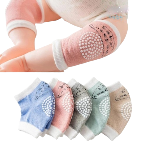 imgi_51_b827df6027203c7623f7793da379d3f4 Tawakkal Mart Baby Non-slip Knee Pads Protector Girls Boys Crawling Elbow Kneepad Terry Thick Mesh Breathable Warmers Cotton - Image 1