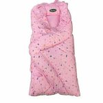 Pink Abc Printed Carry Nest For Babies