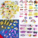 Tawakkal Mart-Baby Girl HairS = Clip Set for Kids' Hair Accessories, 14 Pieces By Tawakkal Mart