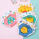 Tawakkal Mart 1 Pcs Baby Washable 6 Layers Baby Cloth Diaper Reusable Cotton Elastic Waist Cloth Diapers 0-18KG Nappy learning pants (Random colors)