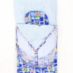 GP 2Pcs Newborn Baby Sleeping Bag With Mosquito Net [RANDOM COLOUR+RANDOM DESIGNS]