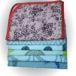 Pk Kids Pack Of 6 Baby Crib Sheet 100% Cotton Woven Chevron By Tawakkal Mart