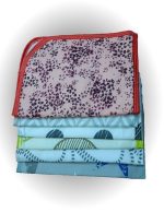 Pk Kids Pack Of 6 Baby Crib Sheet 100% Cotton Woven Chevron By Tawakkal Mart