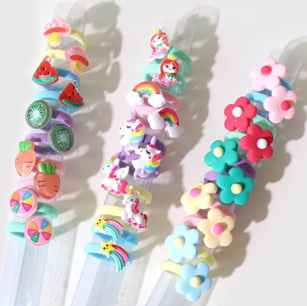 imgi_52_1003a8cb6eb637d296f38c3c1ba71df5 30pcs Baby Hair Band Cartoon Towel Ring Girls Hair Tie Band Does Not Hurt Hair Accessories Children Hair Rope Baby - Image 1