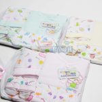 Tawakkal Mart Baby Gift Set 05 Pcs Multi colour suit set - Wrapping Sheet, Shirt, Pajama, Cap, Booties Baby Gift pack/ New born Baby Set