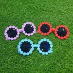 Fashion Girls Sunglasses Cute Round Frame Children Summer Outdoor UV Protection Sunglasses