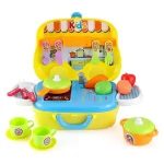 CookingChef Kitchen Pretend Play Set Briefcase - Yellow