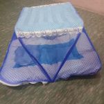 Net Gadda Set Mix Print Square( BLUE)