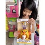 Children Kitchen Toy Gift Duck Water Kids Fountain Cartoon Dispenser with Glass