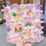 Tawakkal Mart-Baby Girl HairS = Clip Set for Kids' Hair Accessories, 14 Pieces