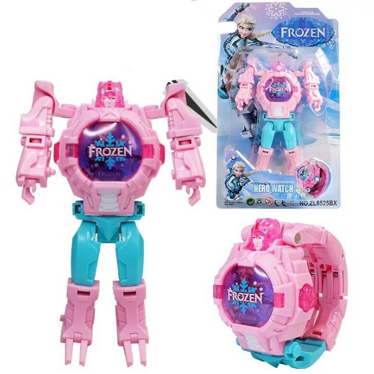 imgi_54_3ca5f213c3517c38b81907bd39ea008e Kids Childrens Robot Converting Watch - Image 1