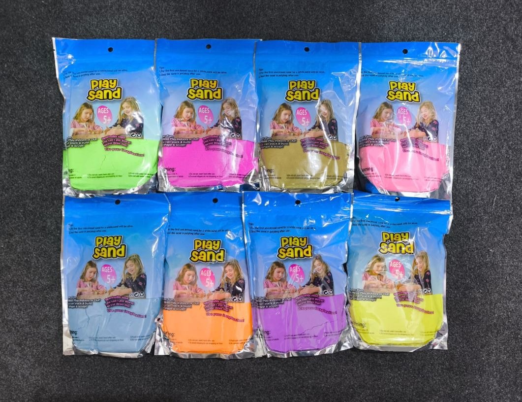 imgi_54_914c0eb7b45485256580e97607be58b7 Magic Kinetic Sand Space Sand Kids Game Clay Play Large Pack with 8 Molds - Image 1