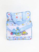 Newborn Baby Diapers Bag ABC Light Blue - Image 2