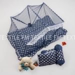 Baby Sleeping Bag with mosquito net in Pink - Blue - Purple