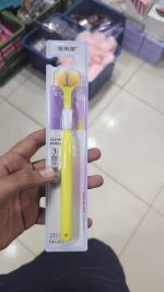 Three Sided Toothbrush Soft Bristles Gentle Clean Replaceable Heads 360-Degree Coverage Toothbrush - Image 3
