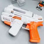 Bubbles Gun Rocket 26 Holes Bubbles Machine Gun Launcher Automatic Blower Soap Toys For Kids Children Gift Toys - Image 3