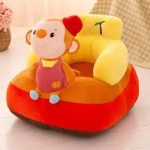 Baby's Cute Bean Bag Chair Plush Toys Support Chair Infant Learning To Sit Removable & Washable Baby Soft Seats Sofa By Tawakkal Mart.