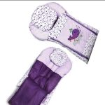 2 Piece Infant Baby Sleeping Bag , newborn Fancy Cary Nest, baby bistar, infant bag, newborn bag, dipper bag, Baby Lounger Bed, Portable Newborn Lounger Portable Soft Breathable Baby Nest crib Baby Bed, Crib Mattress for Toddlers, print can be change - Image 3