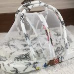 Tawakkal Mart Super Soft Baby Bed With Mosquito Net – Double Handle for Caring – Portable Zipper Baby Bed Sleeping Bag