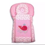 2 Piece Infant Baby Sleeping Bag , newborn Fancy Cary Nest, baby bistar, infant bag, newborn bag, dipper bag, Baby Lounger Bed, Portable Newborn Lounger Portable Soft Breathable Baby Nest crib Baby Bed, Crib Mattress for Toddlers, print can be change - Image 3