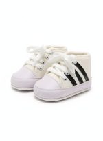 KIDSUN Baby Classic Canvas Sneakers Newborn Baby Boys Girls Shoes First Walkers Infant Toddler Anti-slip Crib Baby Shoes