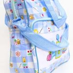 Newborn Baby Diapers Bag ABC Light Blue