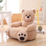 Kids Baby Cartoon Lovely Stuffed Plushed Sofa Seat Sitting for Pillow Chair Cushion Bouncer Floor Seat Feeding Plush Floor Cute Animal Seats Teddy Bear Panda Unicorn Duck Pillow Soft Cotton Nest Puff Safety Chair Gift For Girls Boys Kids At Thia.pk
