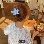 Large Flower Claw Clips For Women Fashion Hair Claw Hair Clamps Girls Matte Hairpins Sweet Headwear Barrette Hair Accessories By Tawakkal Mart - Image 2