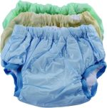 Tawakkal Mart Pack Of 3 – Washable Pants Diapers / Plastic Panty / Parachute Panty / Plastic Chadi – For Kids Multicolor - Image 2