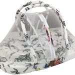 Mosquito Net – Double Handle for Caring – Portable Zipper Baby Bed Sleeping Bag - Image 2